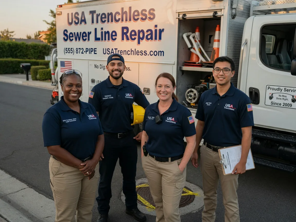 Sewer Line Repair company in Represa, CA